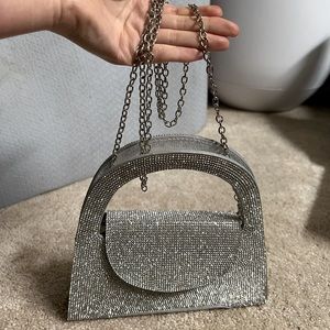 shiny glimmer purse